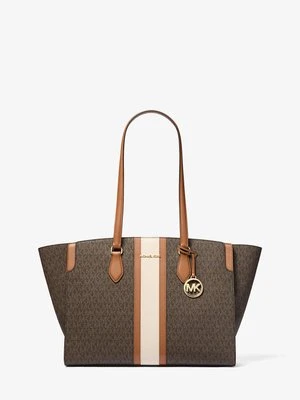 Duża torba tote Becca z paskiem i charakterystycznym logo MICHAEL Michael Kors