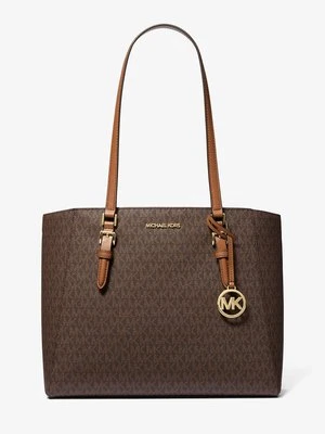 Duża torba tote Charlotte 3 w 1 z charakterystycznym logo Michael Kors Outlet