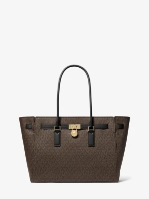 Duża torba tote Hamilton Moderne z charakterystycznym logo Michael Kors