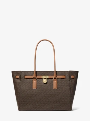 Duża torba tote Hamilton Moderne z charakterystycznym logo Michael Kors