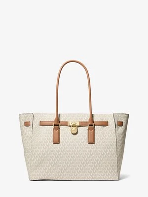 Duża torba tote Hamilton Moderne z charakterystycznym logo MICHAEL Michael Kors