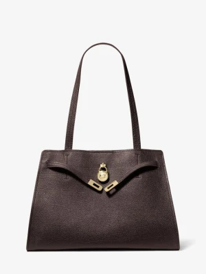 Duża torba tote Hamilton Moderne ze skóry Michael Kors CZEKOLADOWY (Brązowy)