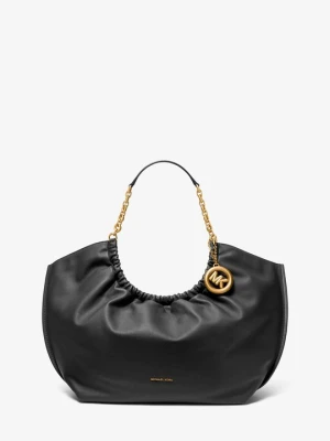 Duża torba tote Indie ze skóry Michael Kors CZARNY (Czarny)