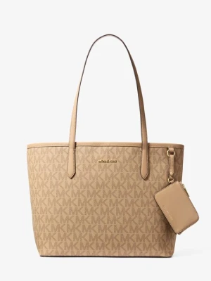 Duża torba tote Jet Set z charakterystycznym logo Michael Kors