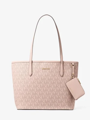 Duża torba tote Jet Set z charakterystycznym logo Michael Kors