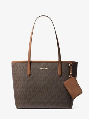 Duża torba tote Jet Set z charakterystycznym logo Michael Kors Outlet