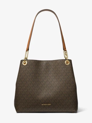 Duża torba tote Kensington z charakterystycznym logo Michael Kors