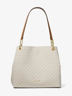 Duża torba tote Kensington z charakterystycznym logo MICHAEL Michael Kors