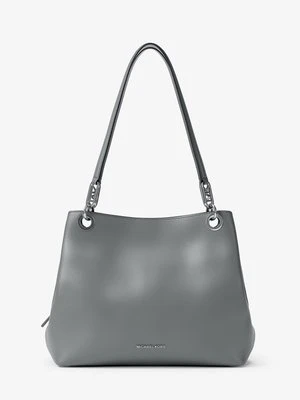 Duża torba tote Kensington ze skóry groszkowej MICHAEL Michael Kors