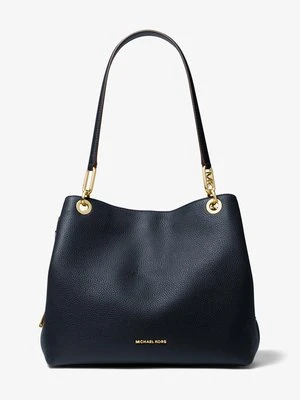 Duża torba tote Kensington ze skóry groszkowej MICHAEL Michael Kors