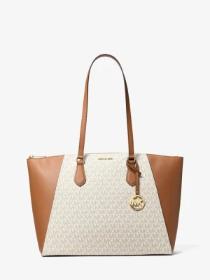 Duża torba tote Lorita z charakterystycznym logo Michael Kors
