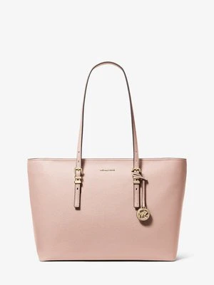 Duża torba tote Quinn ze skóry groszkowej MICHAEL Michael Kors