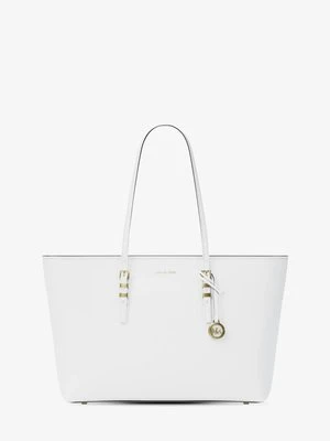 Duża torba tote Quinn ze skóry groszkowej MICHAEL Michael Kors