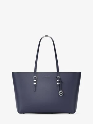 Duża torba tote Quinn ze skóry groszkowej MICHAEL Michael Kors