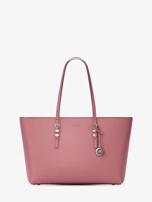 Duża torba tote Quinn ze skóry groszkowej MICHAEL Michael Kors