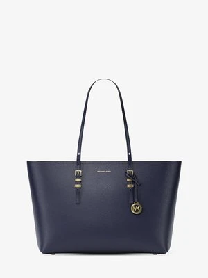 Duża torba tote Quinn ze skóry groszkowej MICHAEL Michael Kors