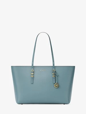 Duża torba tote Quinn ze skóry groszkowej MICHAEL Michael Kors