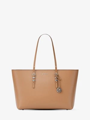 Duża torba tote Quinn ze skóry groszkowej MICHAEL Michael Kors