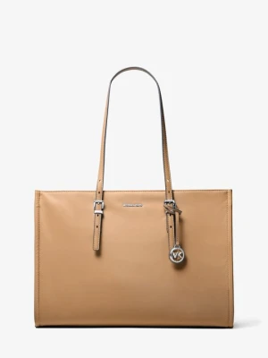 Duża torba tote Zadie z nylonu Michael Kors ORZECHOWY (Brązowy)