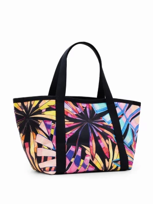 Duża torba typu shopper w tropikalny deseń Desigual