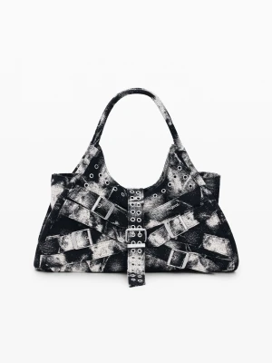 Duża torba z klamrami Desigual