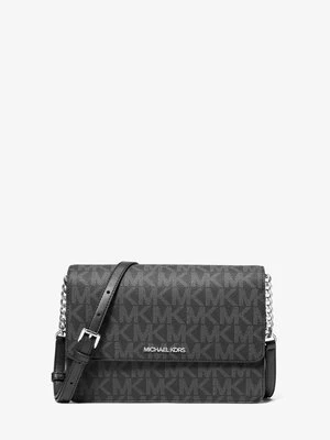 Duża torebka do przewieszenia przez ramię Daniela z charakterystycznym logo Michael Kors Outlet