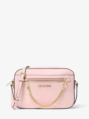 Duża torebka do przewieszenia przez ramię Jet Set ze skóry saffiano Michael Kors Outlet