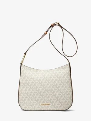 Duża torebka do przewieszenia przez ramię Kensington z charakterystycznym logo Michael Kors