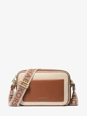 Duża torebka do przewieszenia przez ramię Maeve z płótna MICHAEL Michael Kors