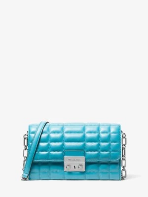 Duża torebka do przewieszenia przez ramię Tribeca ze skóry z odpinanym paskiem MICHAEL Michael Kors