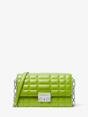 Duża torebka do przewieszenia przez ramię Tribeca ze skóry z odpinanym paskiem MICHAEL Michael Kors