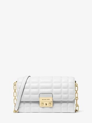 Duża torebka do przewieszenia przez ramię Tribeca ze skóry z odpinanym paskiem MICHAEL Michael Kors