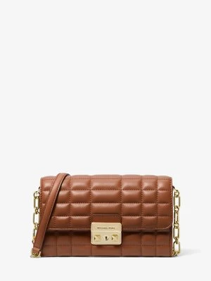 Duża torebka do przewieszenia przez ramię Tribeca ze skóry z odpinanym paskiem MICHAEL Michael Kors