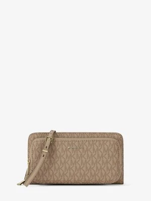 Duża torebka do przewieszenia przez ramię z charakterystycznym logo z kolekcji podróżnej Jet Set Michael Kors