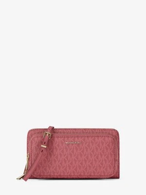 Duża torebka do przewieszenia przez ramię z charakterystycznym logo z kolekcji podróżnej Jet Set Michael Kors