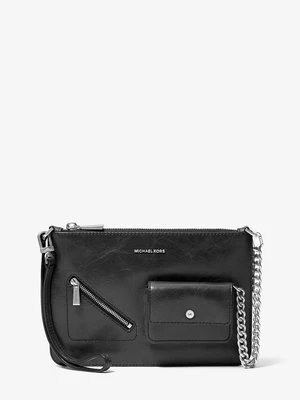 Duża torebka na nadgarstek Jet Set z zapięciem na zamek i odpinanym paskiem MICHAEL Michael Kors