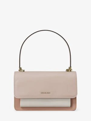 Duża torebka na ramię Claire ze skóry z blokami kolorów MICHAEL Michael Kors