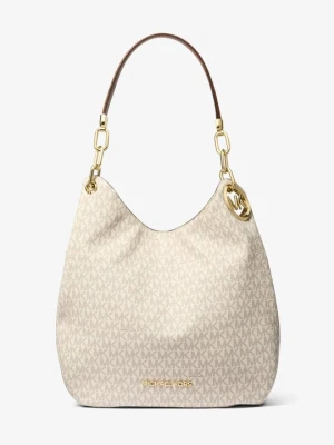 Duża torebka na ramię Lillie z logo Michael Kors