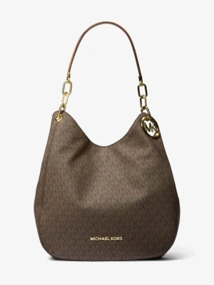 Duża torebka na ramię Lillie z logo Michael Kors