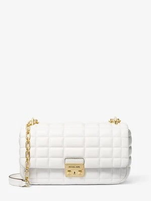 Duża torebka na ramię Tribeca z pikowanej skóry MICHAEL Michael Kors