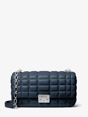 Duża torebka na ramię Tribeca z pikowanej skóry MICHAEL Michael Kors