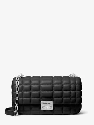 Duża torebka na ramię Tribeca z pikowanej skóry MICHAEL Michael Kors