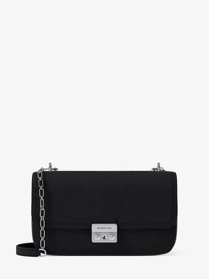 Duża torebka na ramię Tribeca ze skóry groszkowej MICHAEL Michael Kors