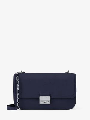 Duża torebka na ramię Tribeca ze skóry groszkowej MICHAEL Michael Kors