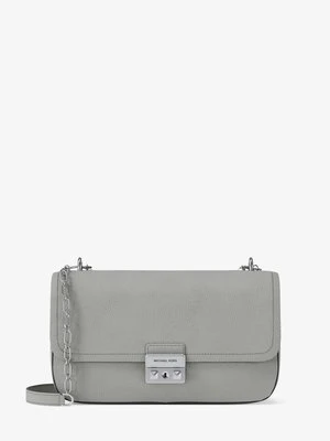 Duża torebka na ramię Tribeca ze skóry groszkowej MICHAEL Michael Kors