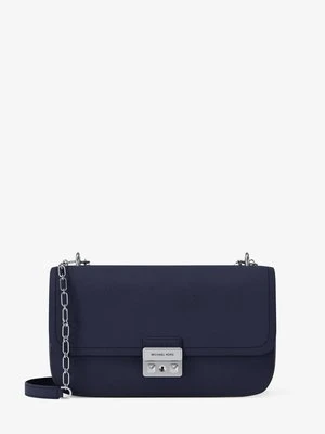 Duża torebka na ramię Tribeca ze skóry groszkowej MICHAEL Michael Kors