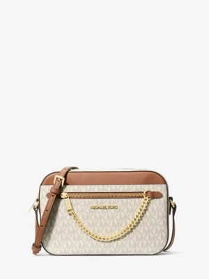 Duża torebka przez ramię Jet Set z logo Michael Kors