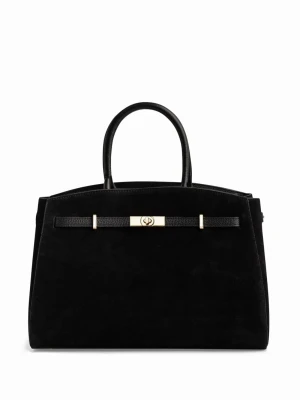 Duża torebka zamszowa damska - Daryl LAÏF