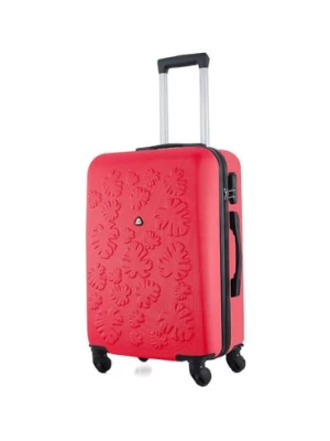 Duża twarda walizka (100 L) różowa - 75x48x33 cm Semi Line