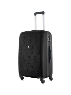 Duża twarda walizka (80 L ) czarna - 70x44x30 cm Semi Line